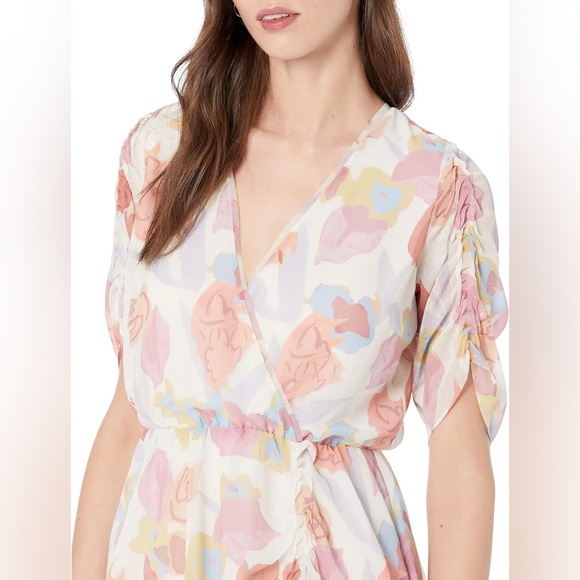 NWT Ted Baker London Juleah Ruched Sleeve Detail Mini Dress. $295 - Picture 5 of 11